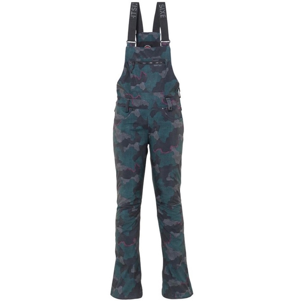 686 Women's Camouflage Ski Bib